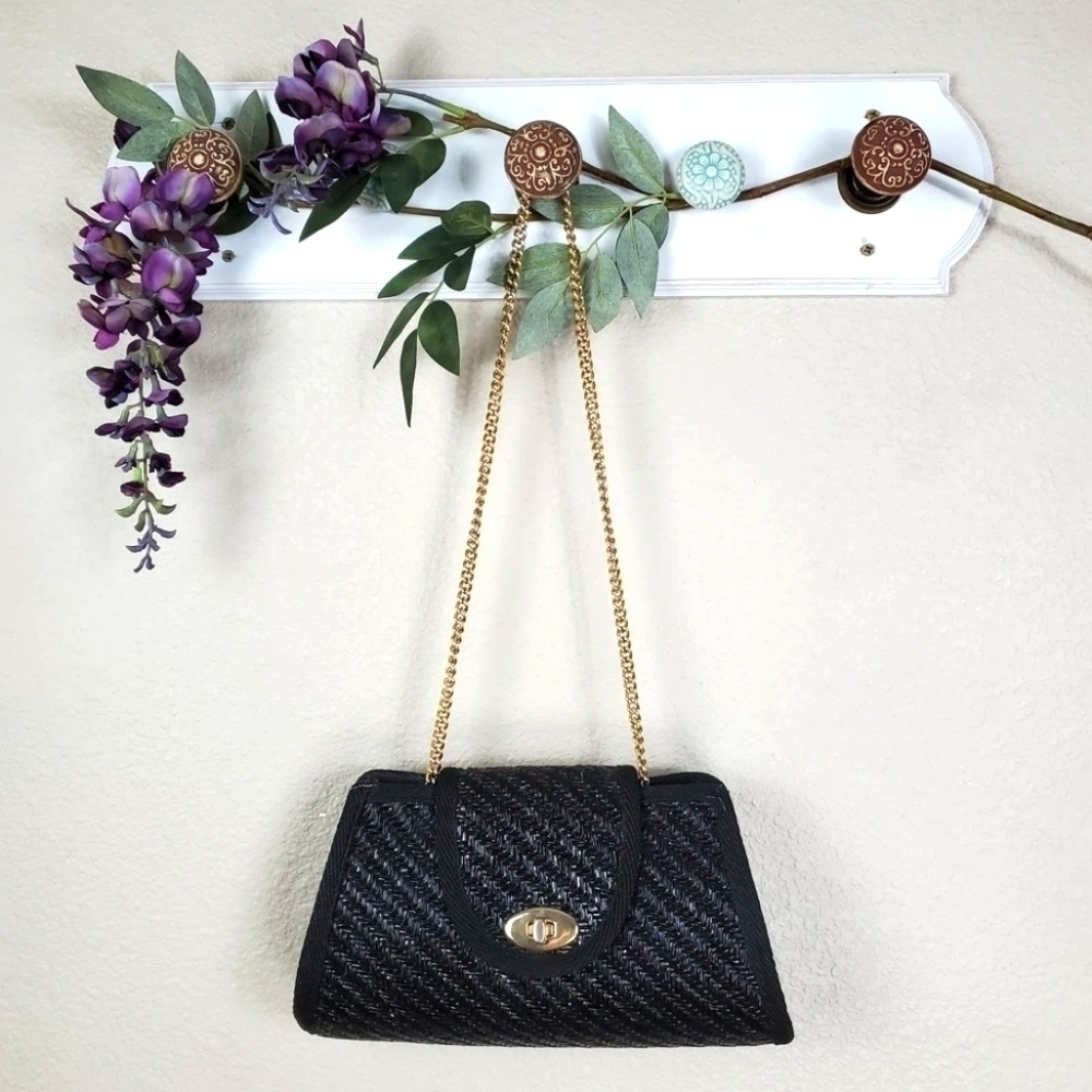 Made Especially for Harmony Vintage Straw Bag